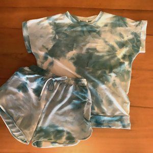 Blue Tie-Dye 2 piece